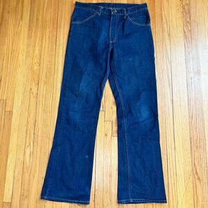 Vintage Roebucks Jeans Mens 32 X29 Blue Denim Pants